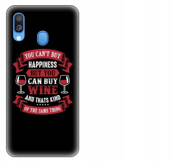 

Etui pokrowiec Samsung Galaxy A40 Happiness and wi