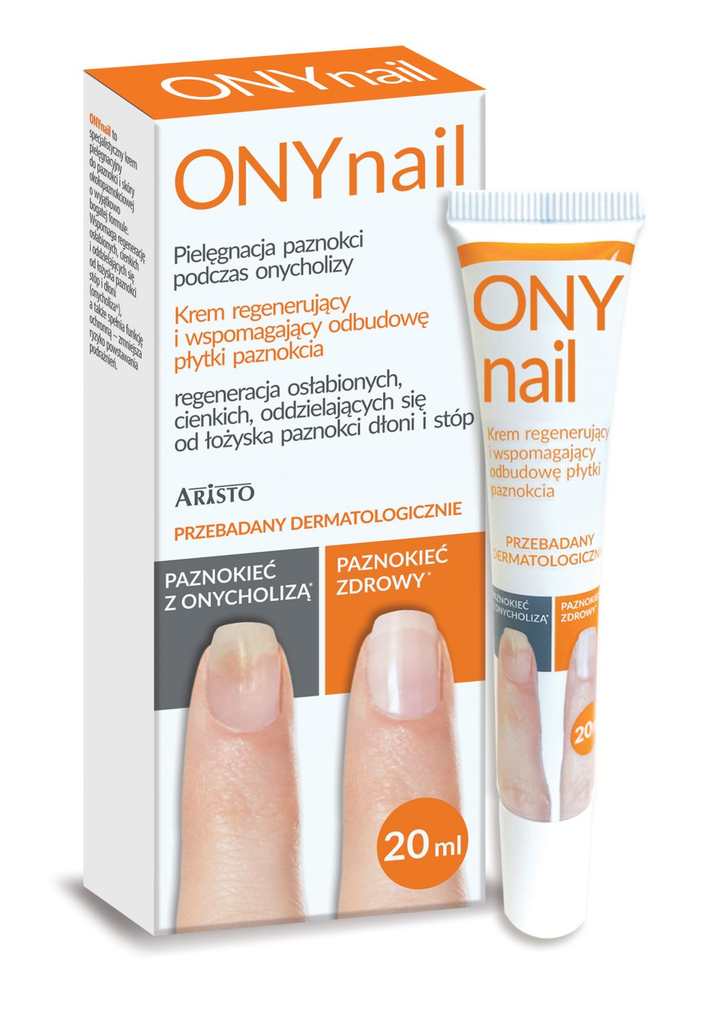 ONYnail Krém na regeneraci a podporu nehtů 20 ml