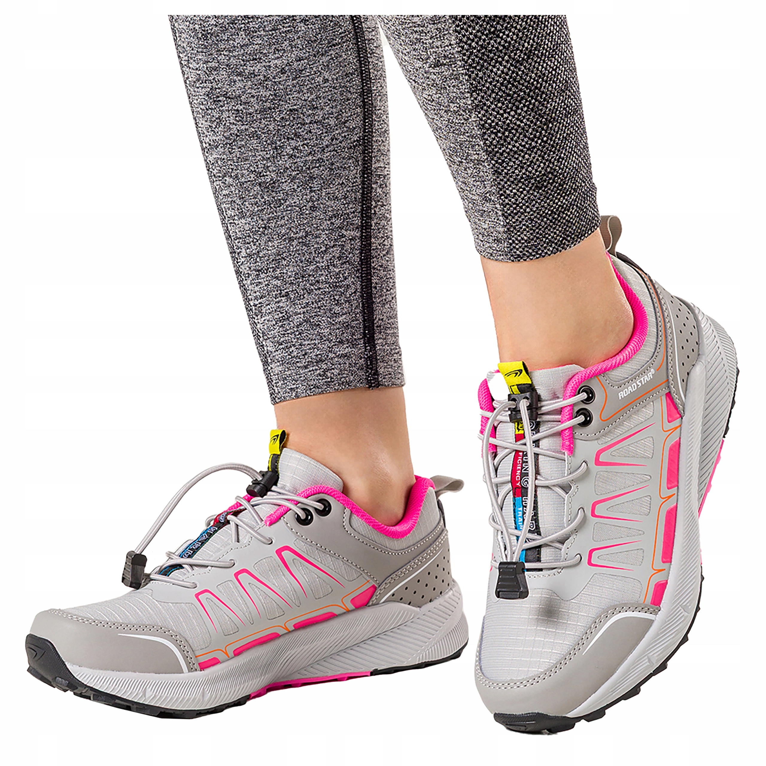 Sportovní obuv Trekking Dámská Šedá Nastavitelná Šňůrka vel. 38