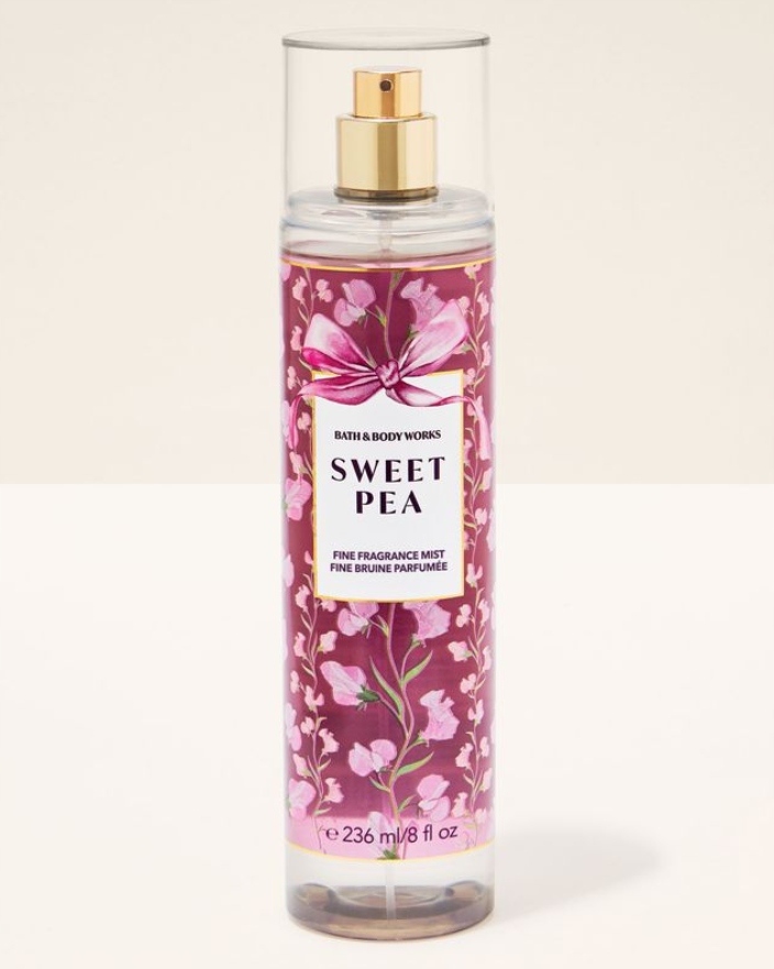 Bath&Body Works Sweet Pea Vonná mlha na tělo 236 ml