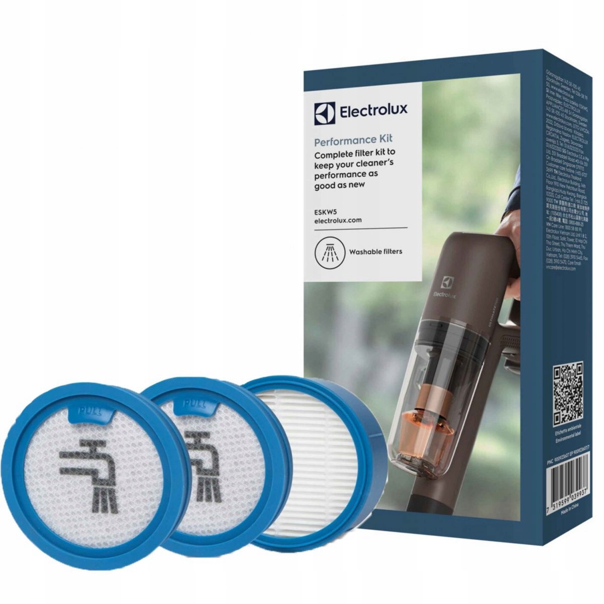 zestaw filtrów ESKW5 do odkurzaczy Aeg i Electrolux Ultimate 700