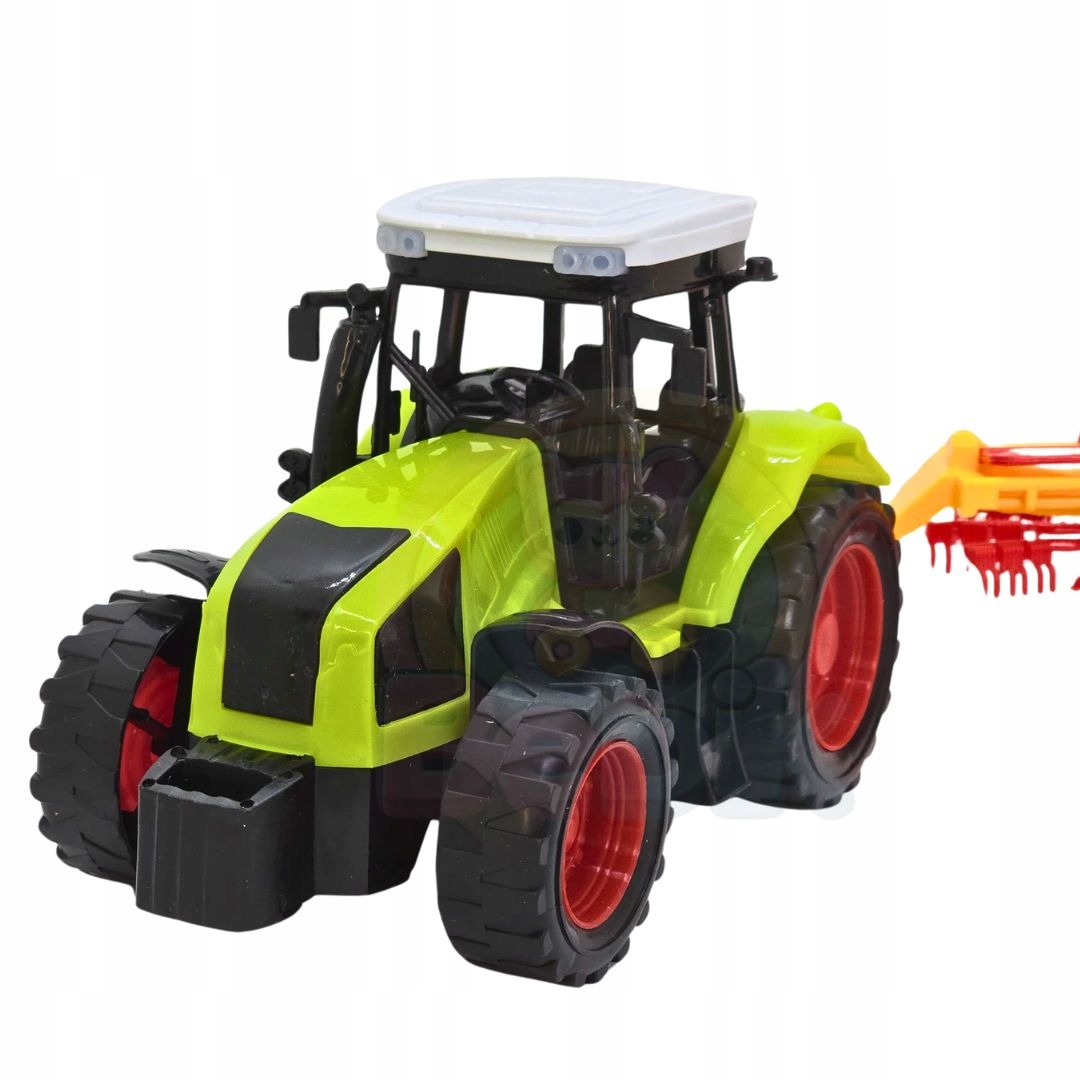 ZESTAW XL FARMA CIĄGNIK TRAKTOR MASZYNY ROLNICZE BECZKA ZAGRABIARKA ROLNIK Wiek dziecka 3 lata +