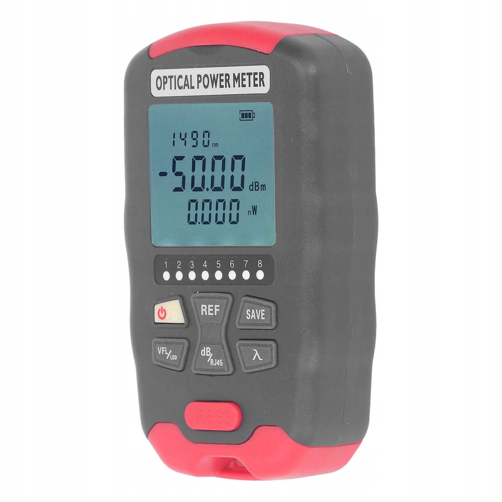 MIERNIK MOCY OPTYCZNEJ TESTER LAN ŻRÓDŁO ŚWIA