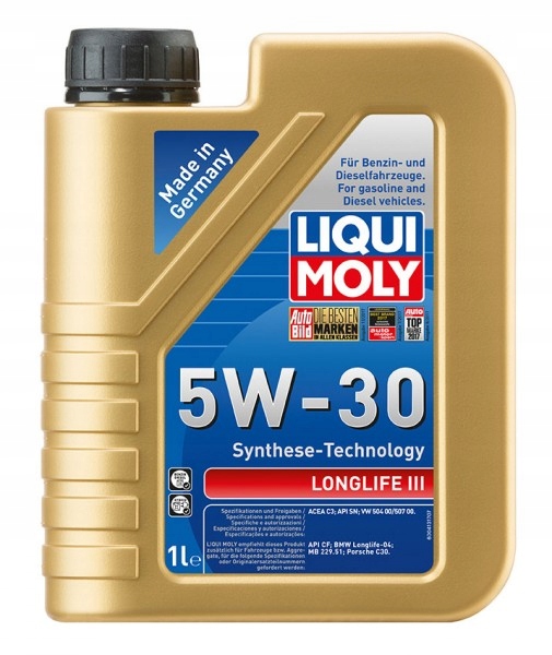 

Liqui Moly Longlife III 5W30 1L 20820 Vw 504/507