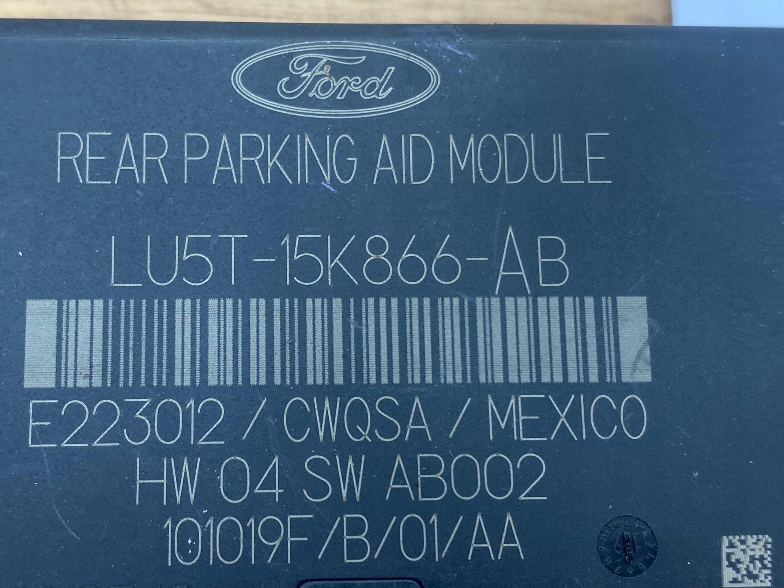 modul Bedienteil PDC Ford Explorer 2020+ USA