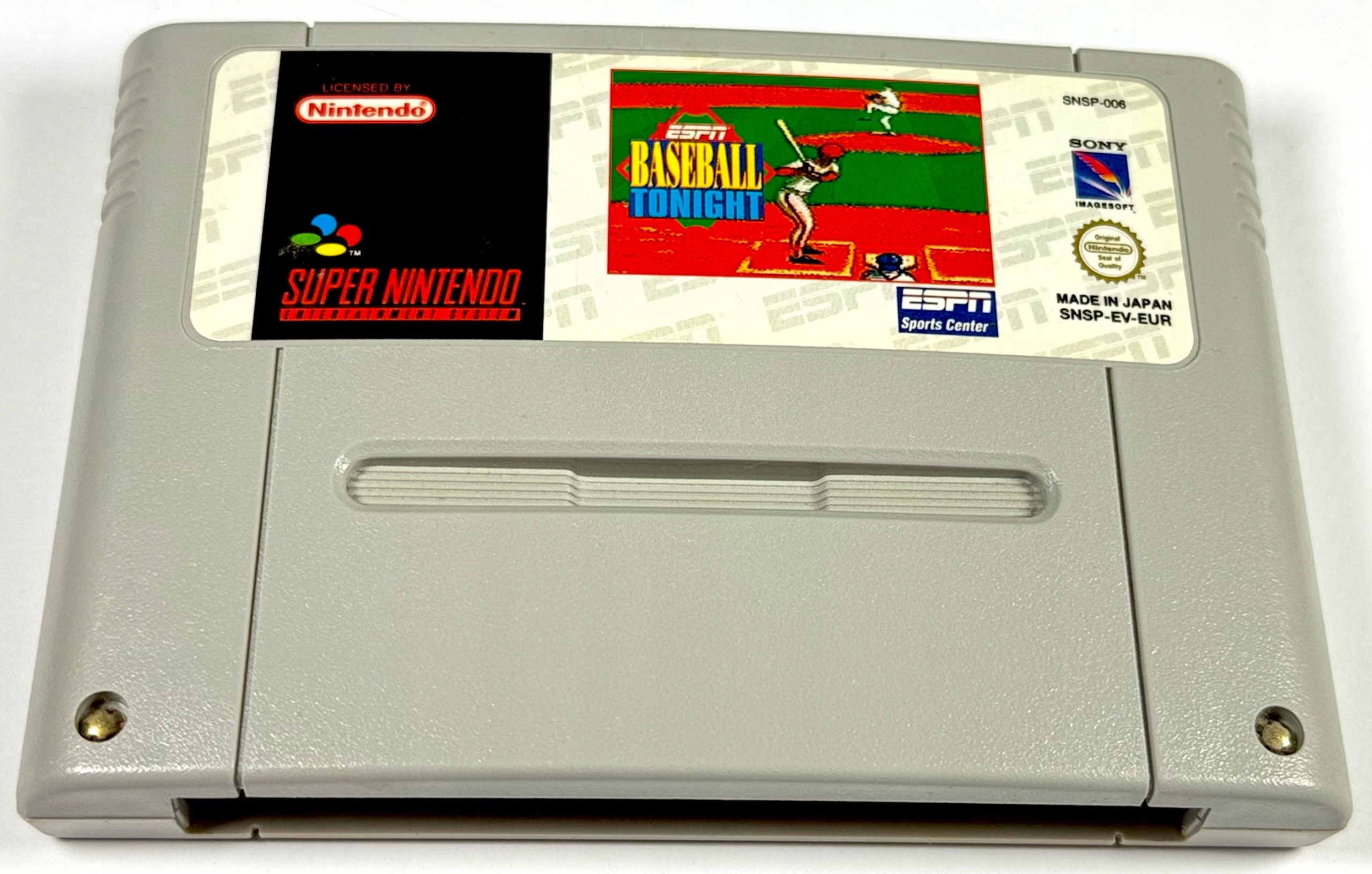Baseball Tonight Nintendo NES