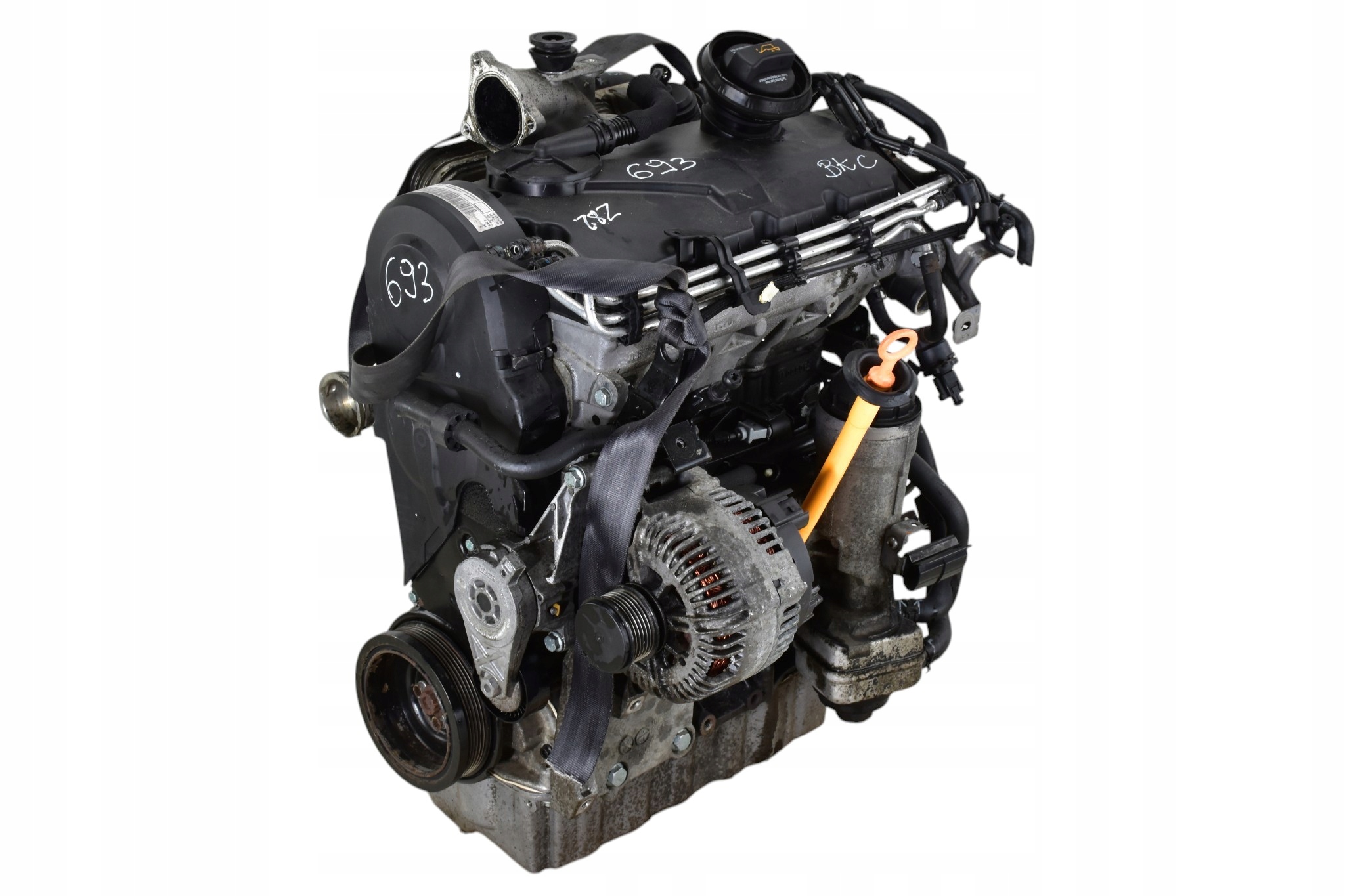 engine GOLF V PASSAT B6 SUPERB II TOURAN ALTEA 1.9TDI 105KM BKC @KOMPRESJA@