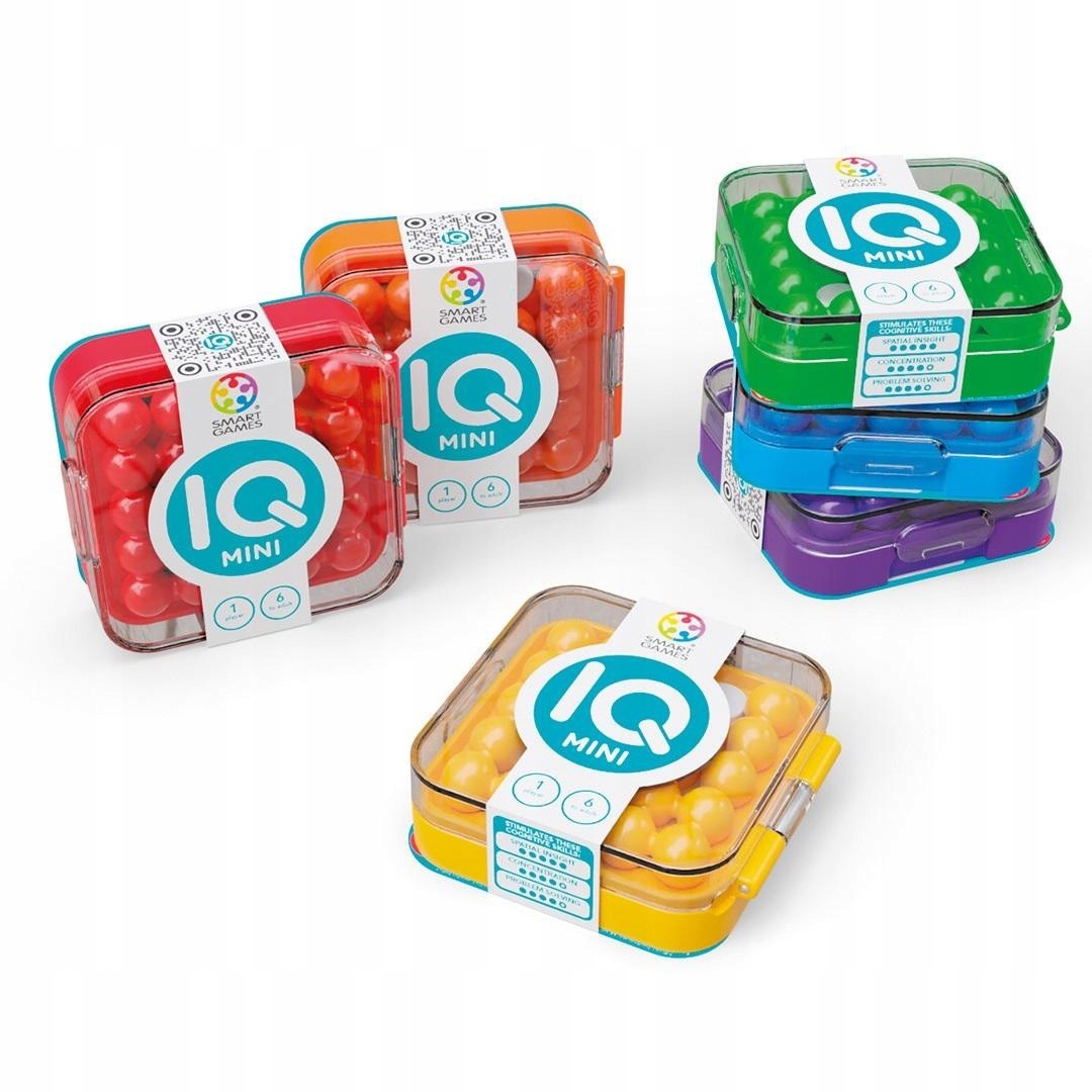 GRA LOGICZNA IQ MINI SMART GAMES UKŁADANKA GRA LOGICZNA DLA 6 LATKA