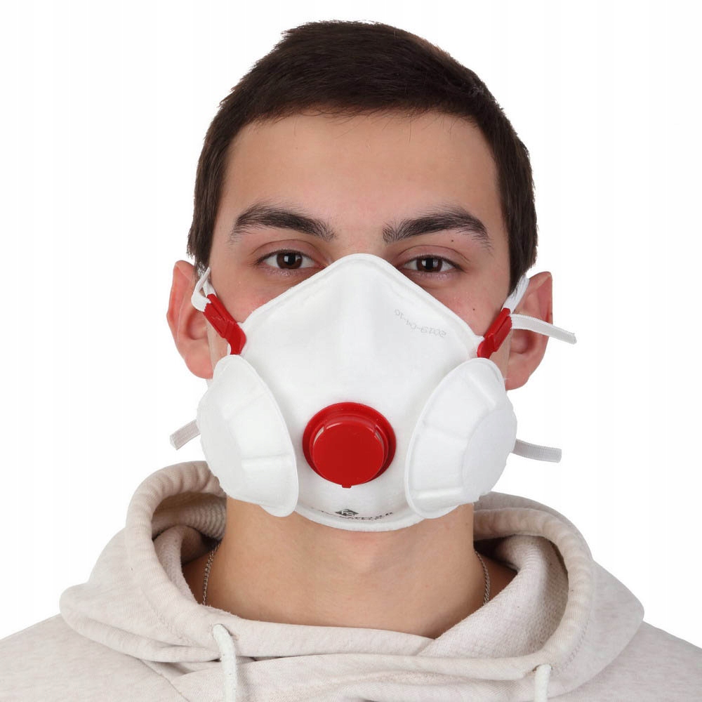 Maska Półmaska Na Pyły Radioaktywne FFP3 FS-33V RD Stan opakowania oryginalne