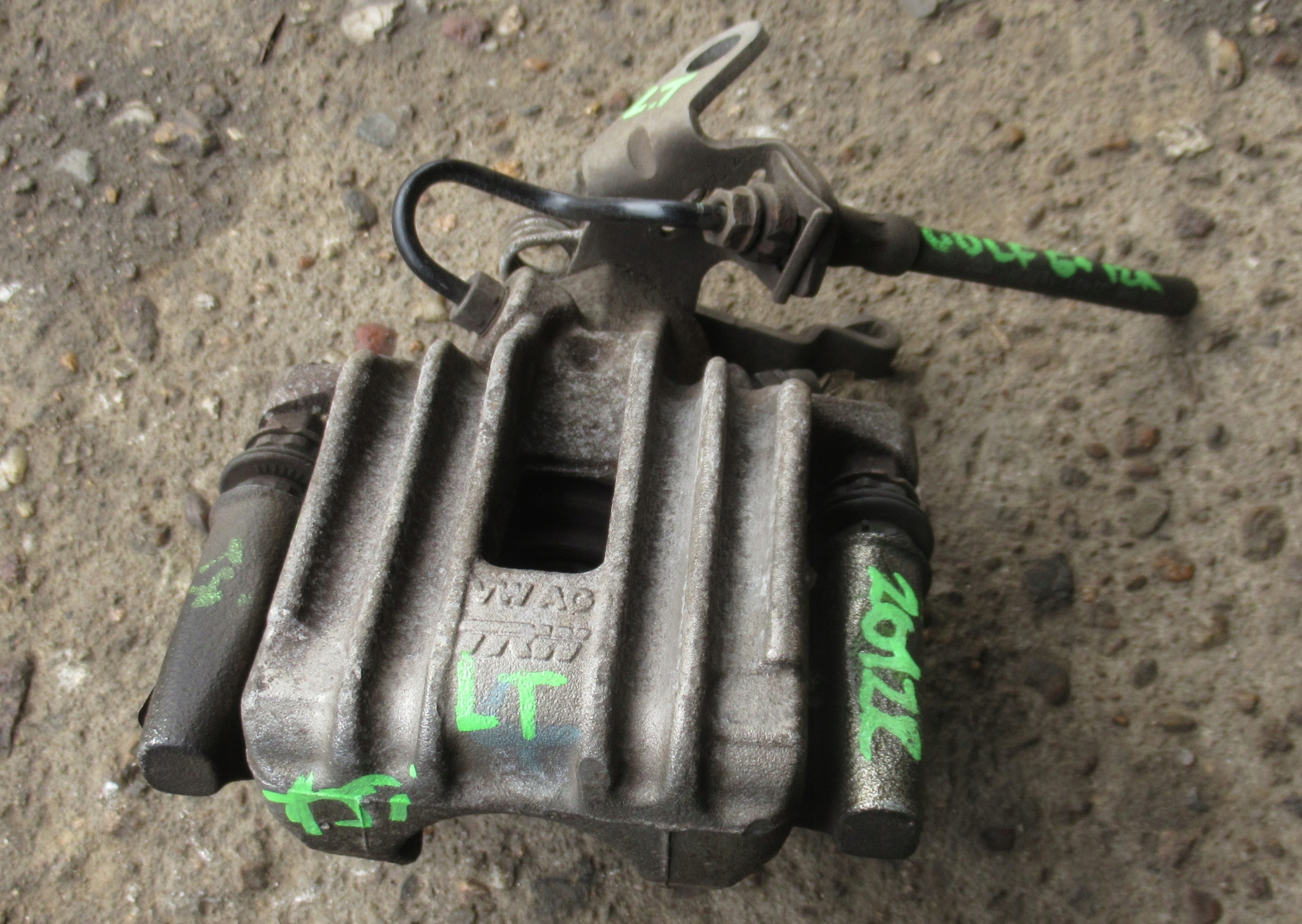 VW GOLF VI+ 12R caliper brake left rear part