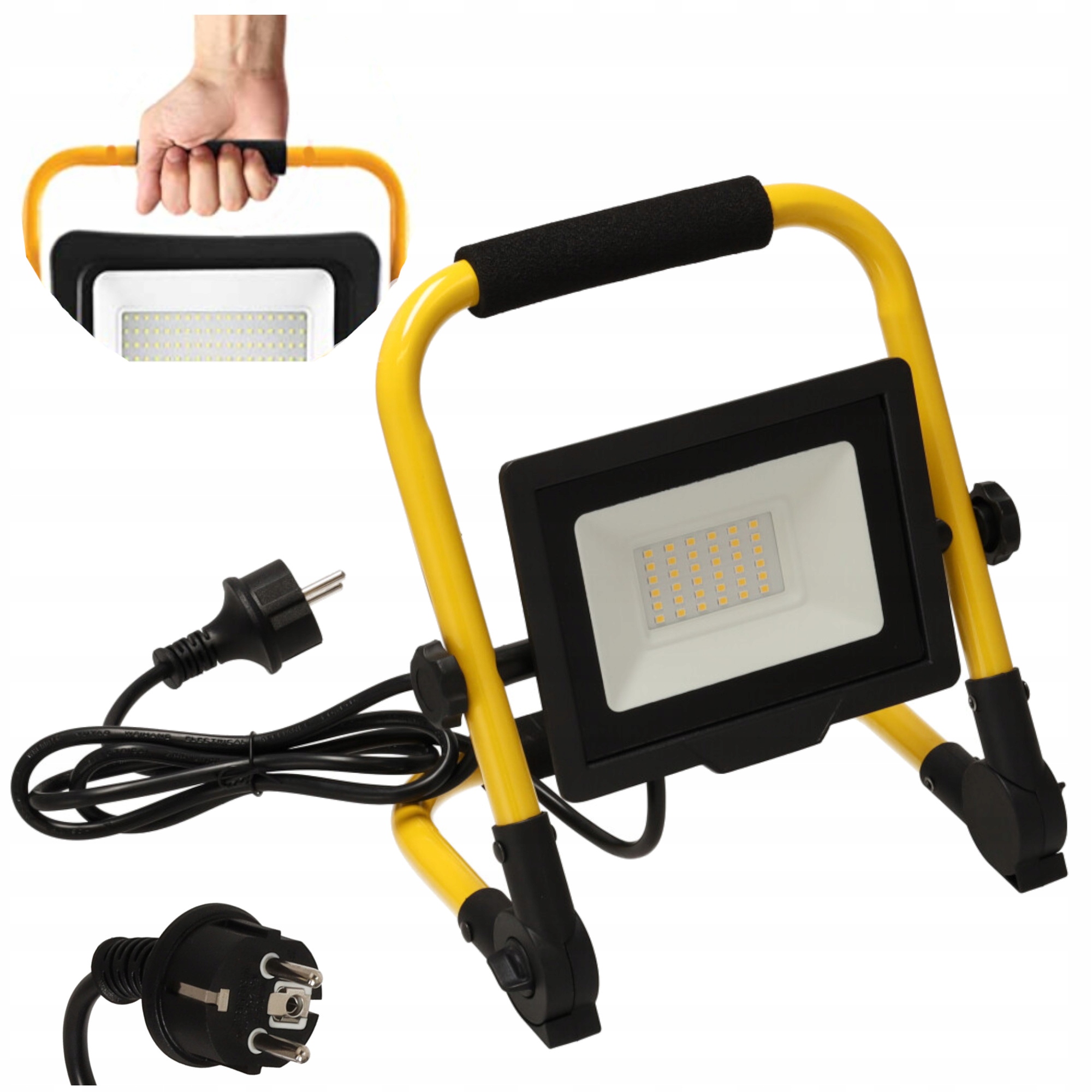 

Naświetlacz Led 50W Uniwersalny IP65 z Uchwytem Cw