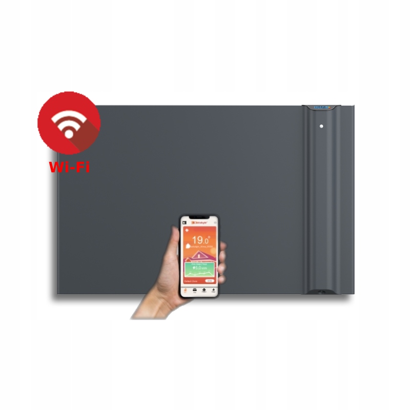 Grzejnik Podczerwień Termostat Klima 10 1000W Wifi