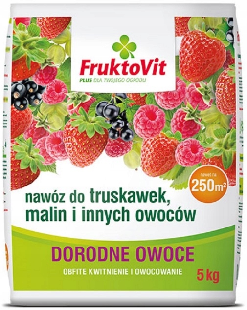

Nawóz do Truskawek Malin Owoców Fruktovit 5 kg