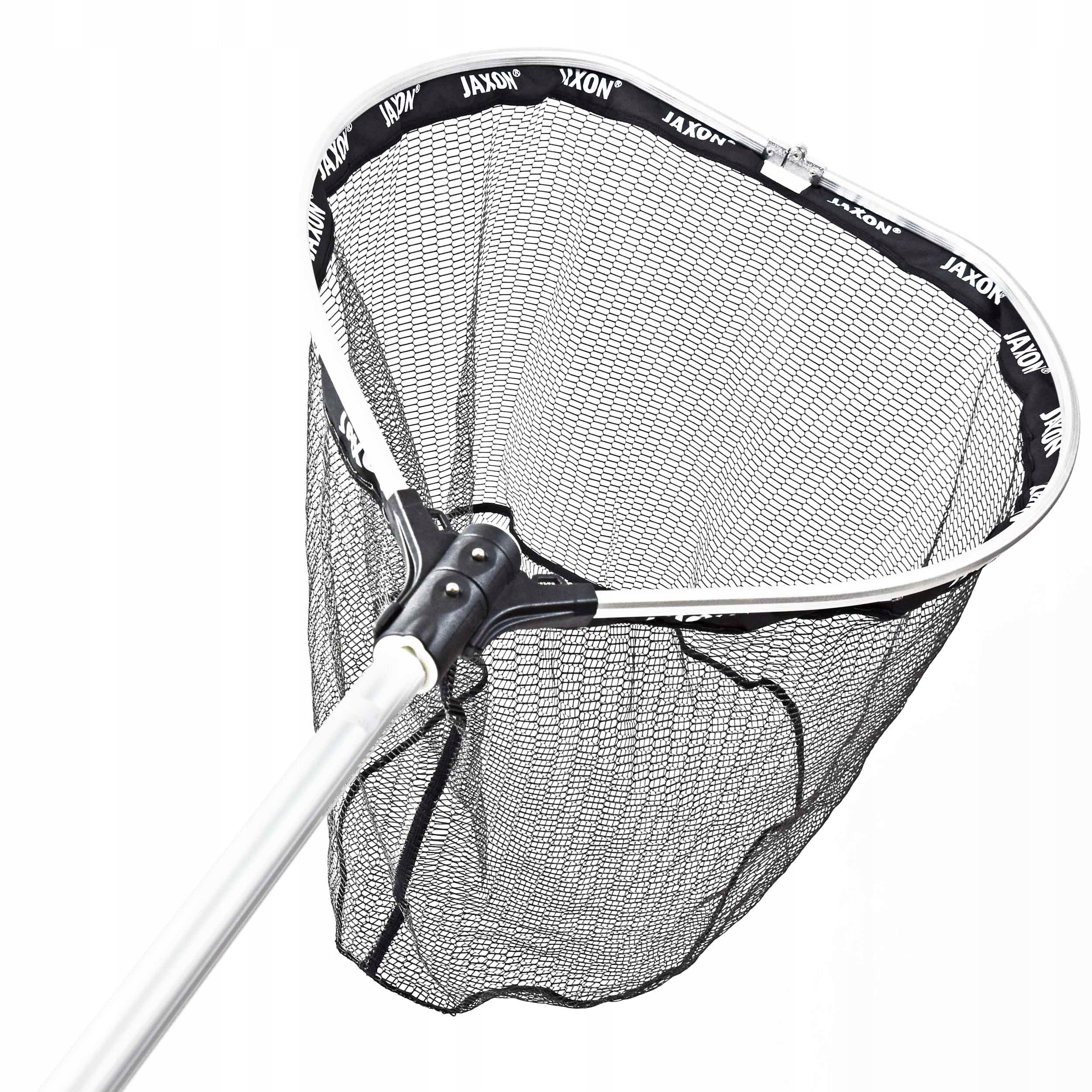 Podbierak wędkarski składany kosz poręczny, transport Jaxon 2.4m