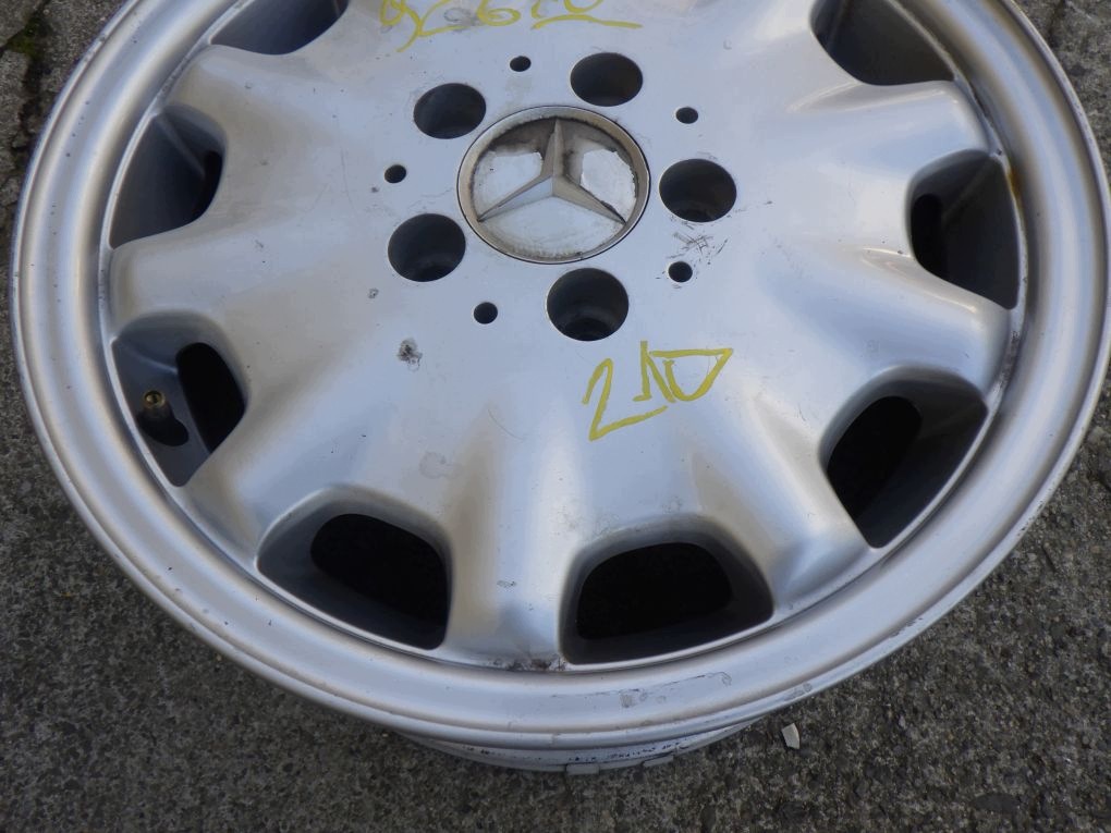 MERCEDES 15x7J 5x112 ET37 discs aluminium