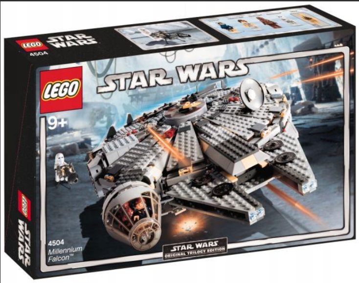 Lego 4504 Star Wars Millennium Falcon