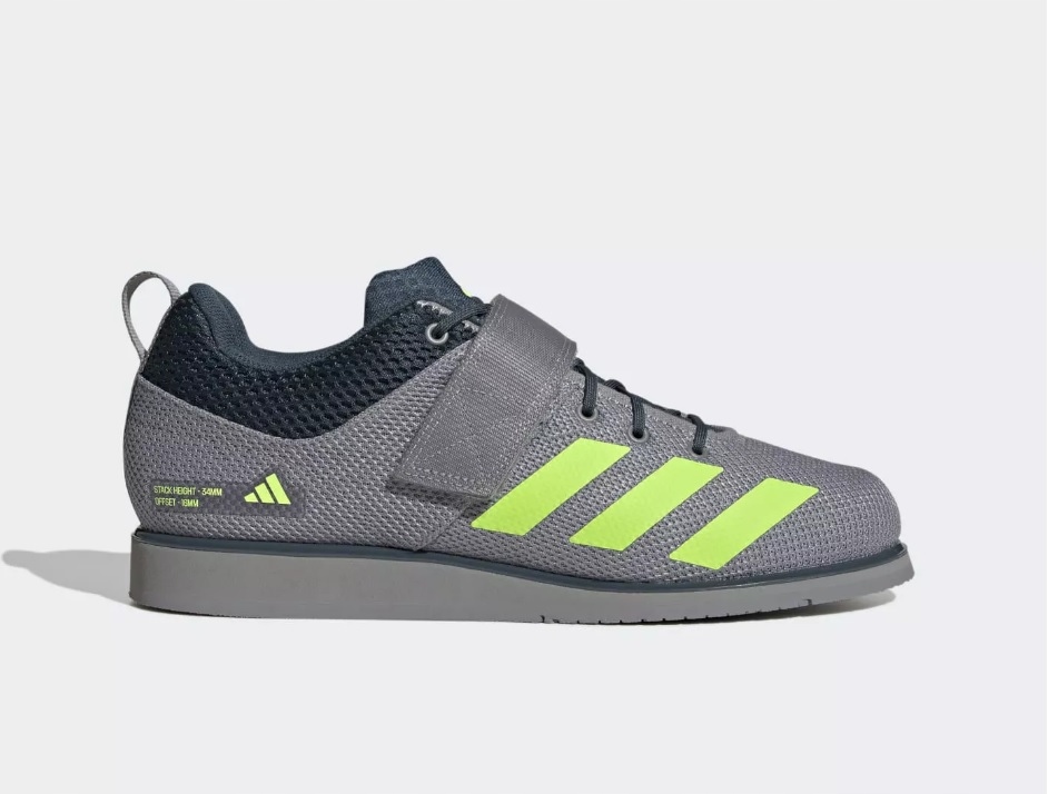 Adidas Powerlift 5 boty pro vzpírání šedé 38