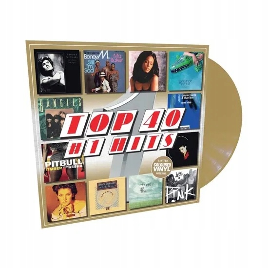 V/a Top 40 #1 Przeboje Lp Winyl (Coloured) George Michael, Pitbull