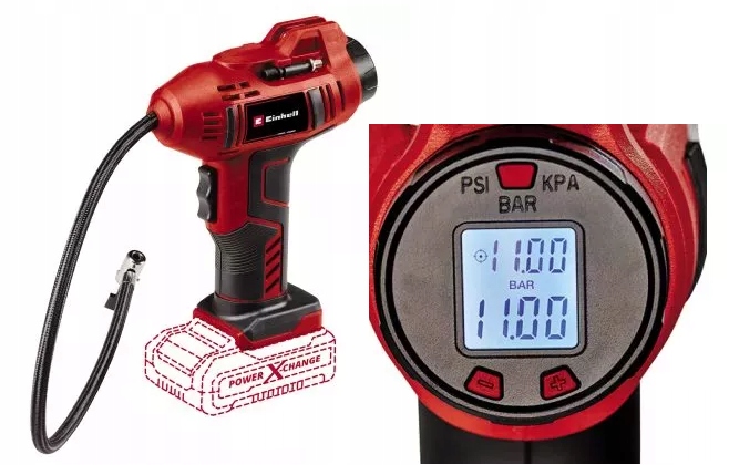 Einhell Akumulátorový Auto Kompresor Ce-cc 18 Li-Solo 2071010