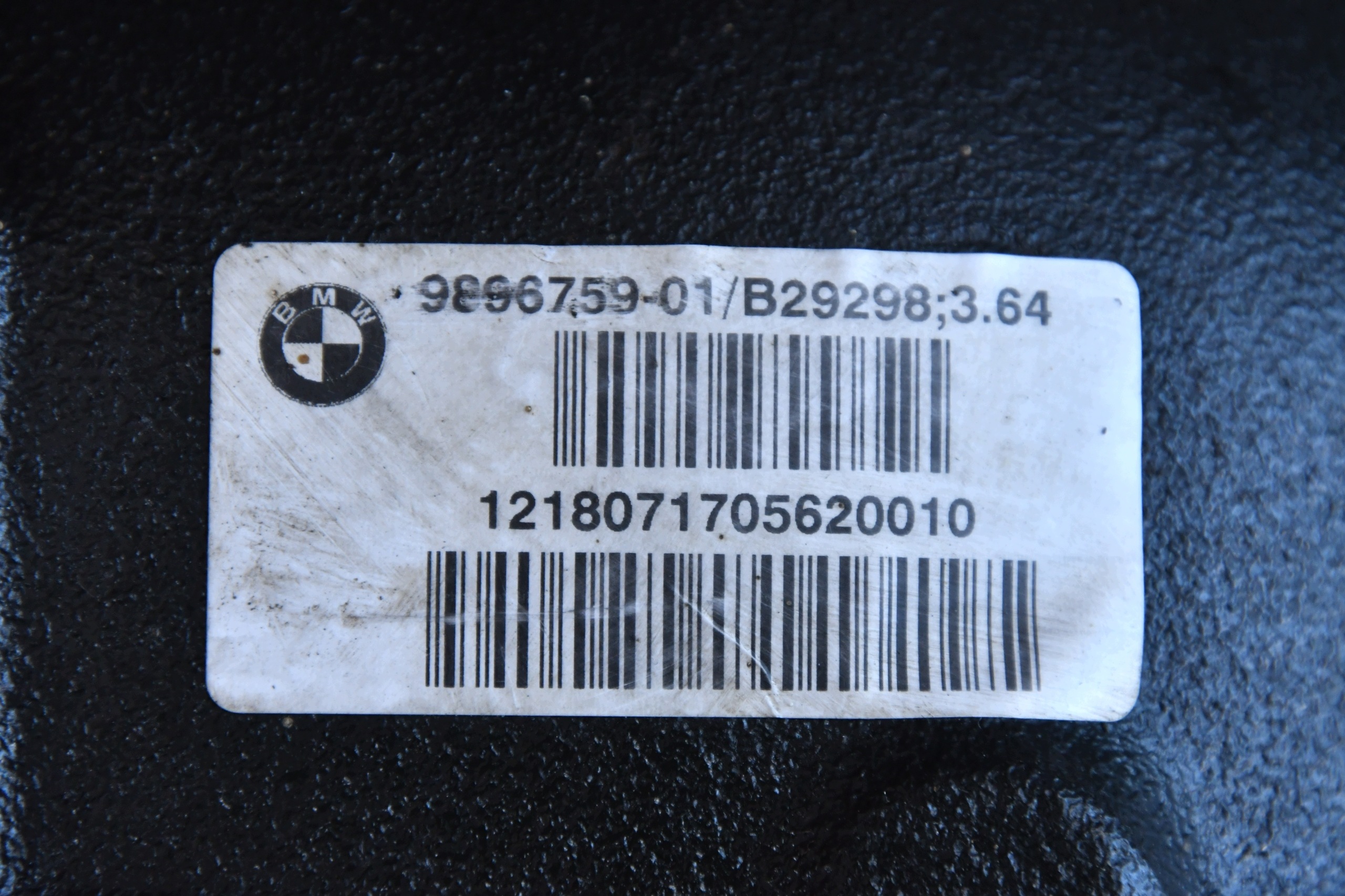 différentiel diff. colonne de direction arrière OSI BMW X5 G05 45eX 1383km!