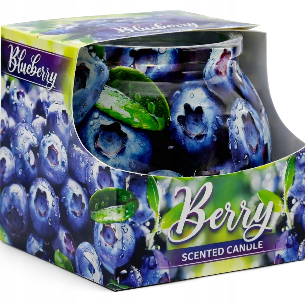 Świeca zapachowa parafinowa Miral 80 g BERRY Jagoda