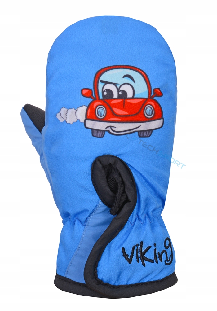 VIKING KIDDO DZIECIĘCE RĘKAWICE ZIMOWE Z RZEPEM 2