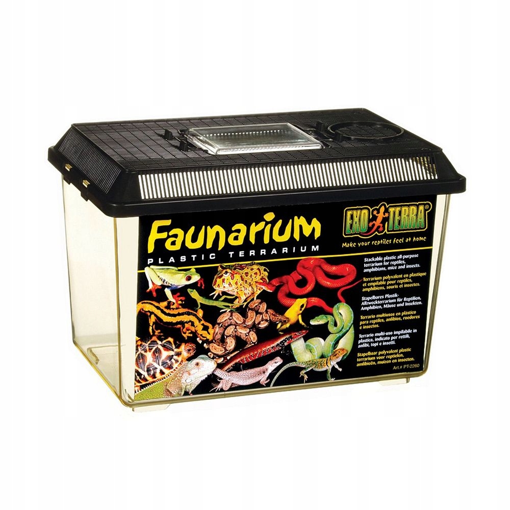

Exo Terra Faunarium Medium 30x19x19cm terrarium