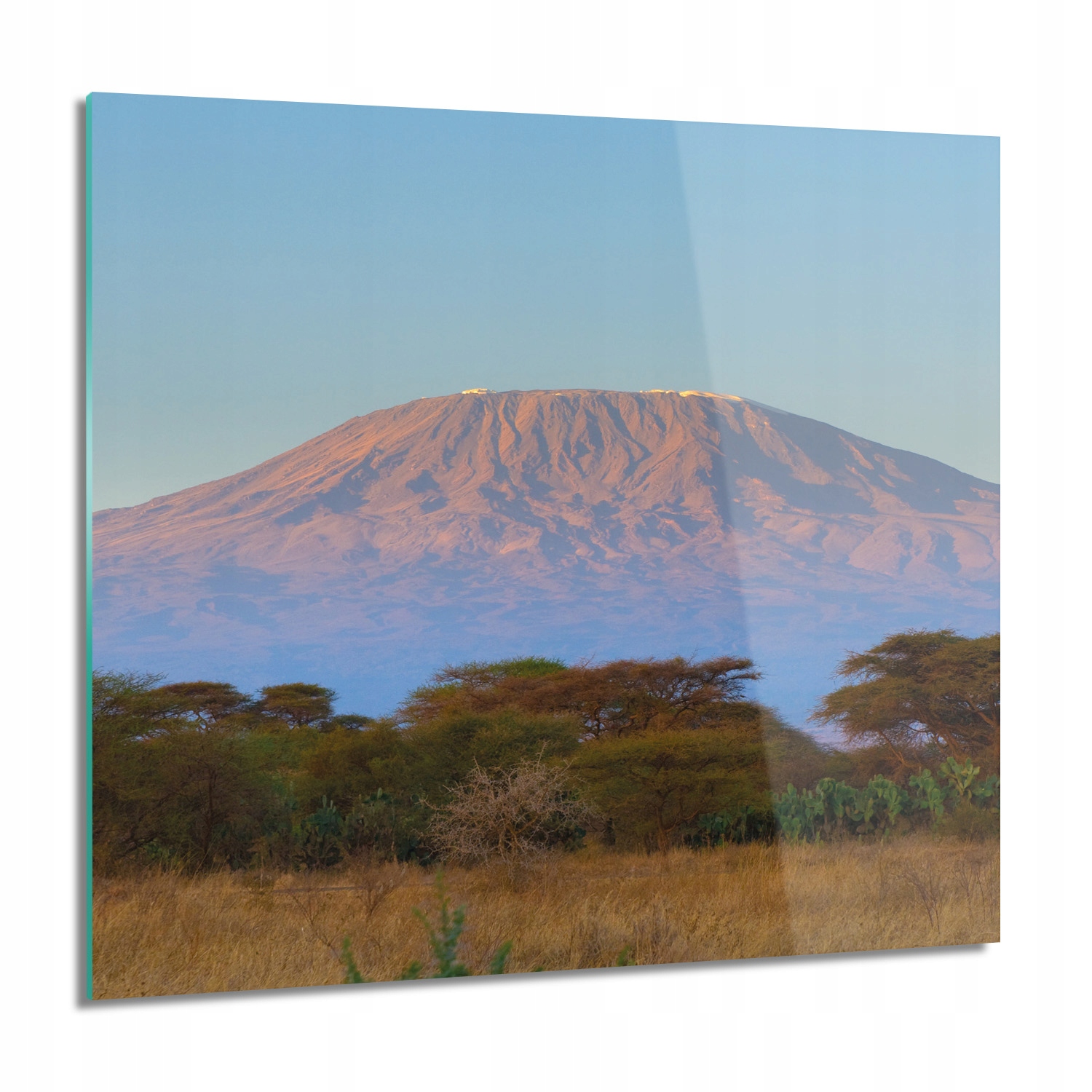 Hora Afrika safari Foto na skle na zeď 60x60