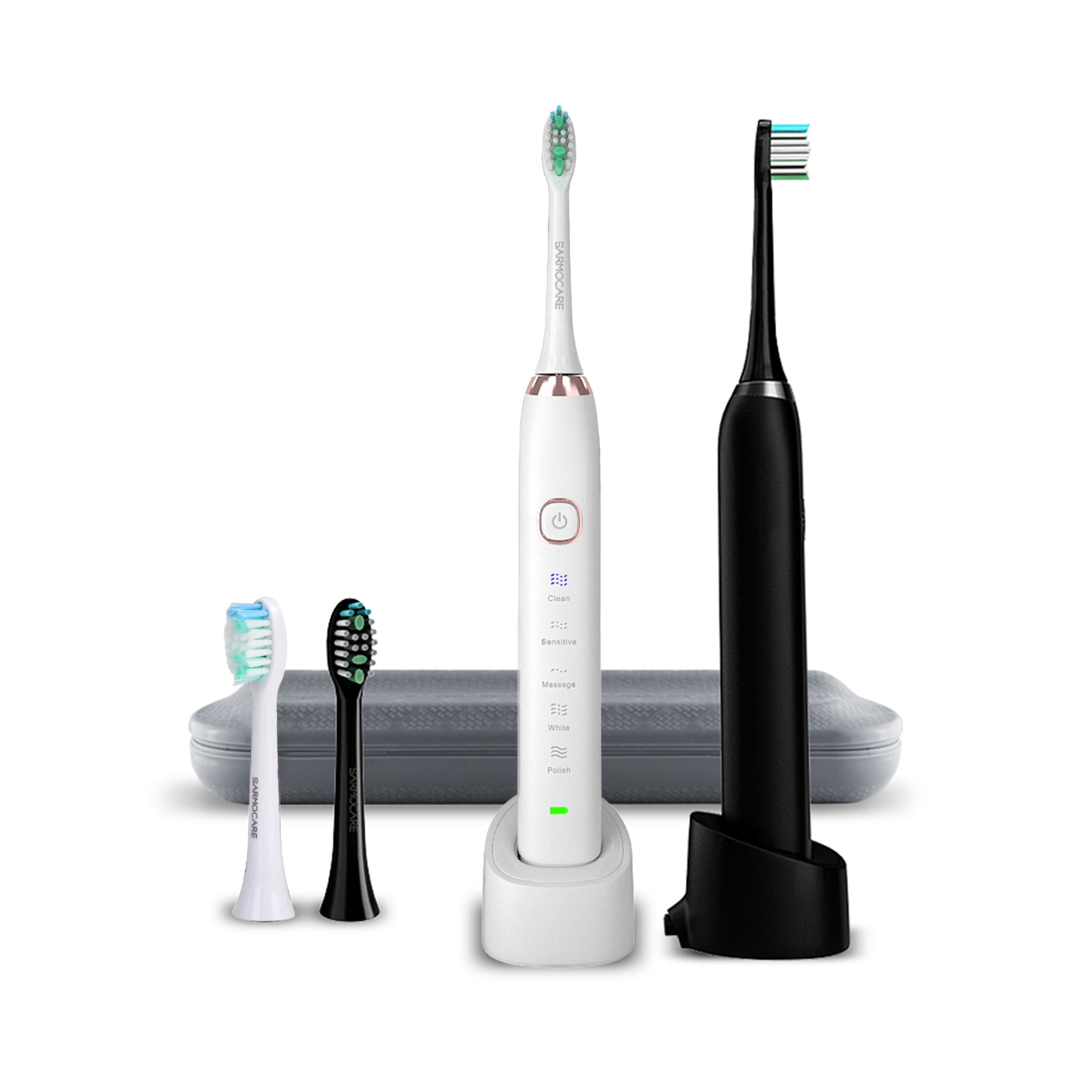 

Zestaw 2x Szczoteczka Sarmocare Soniczna S100