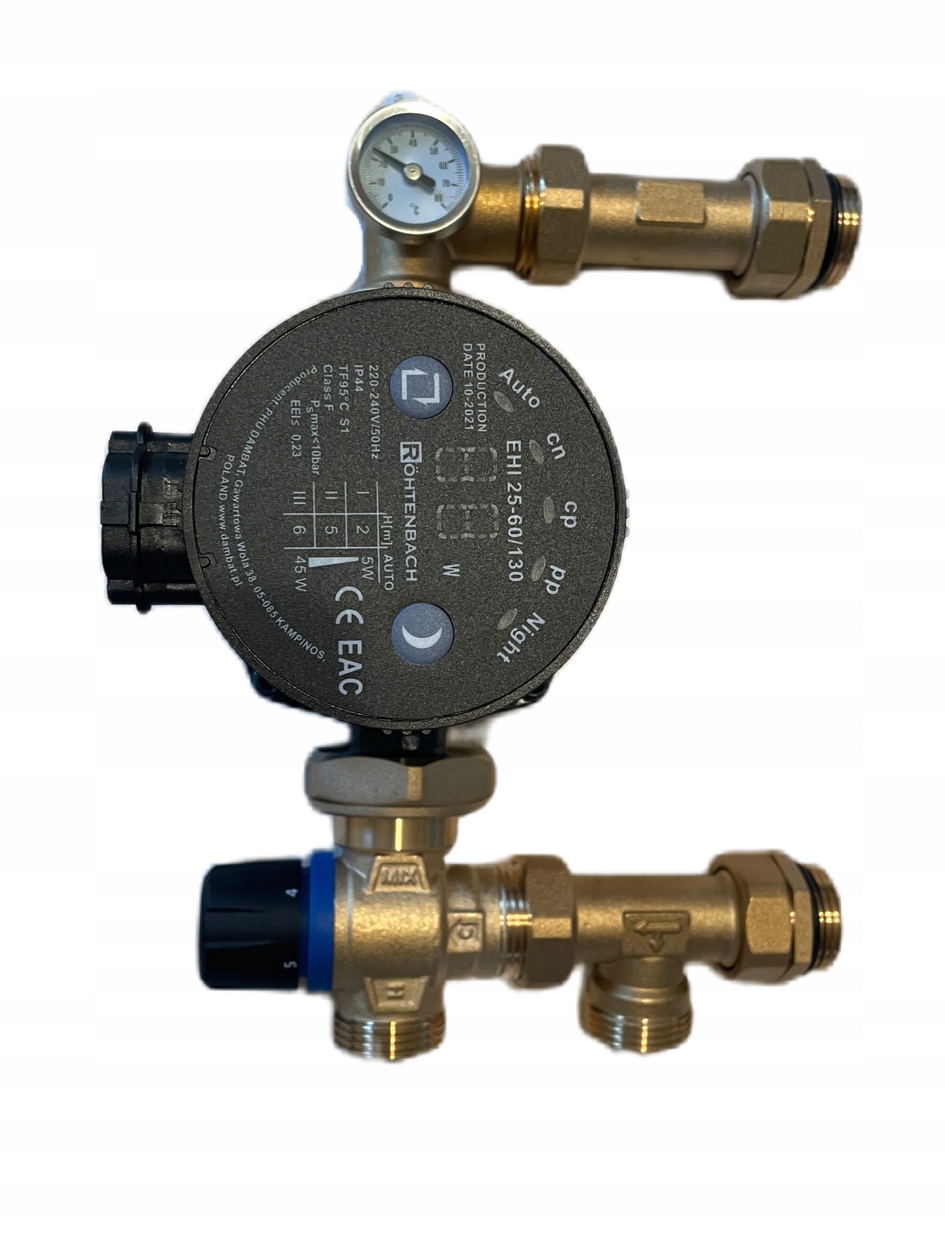 Miešacia skupina Podlahová doska Rohtenbach Ibo Ehi 25/60 130 Rozstup 210 mm