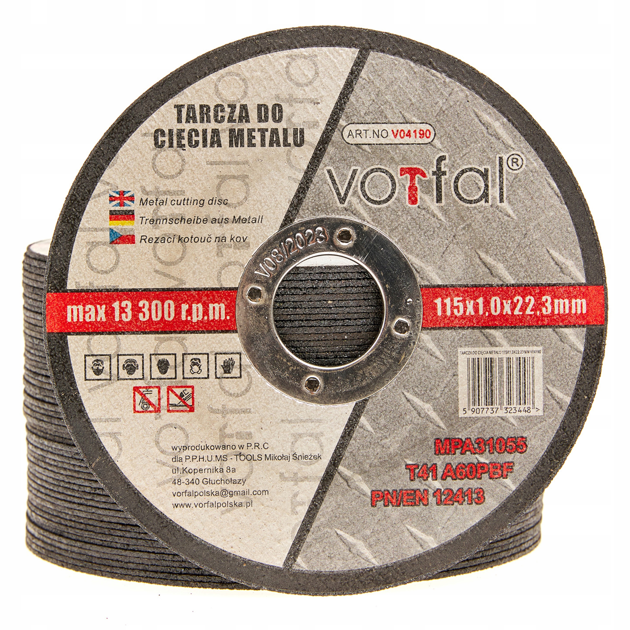 

Tarcza Tarcze Do Cięcia Metalu 115 X 1.0 Stali 50