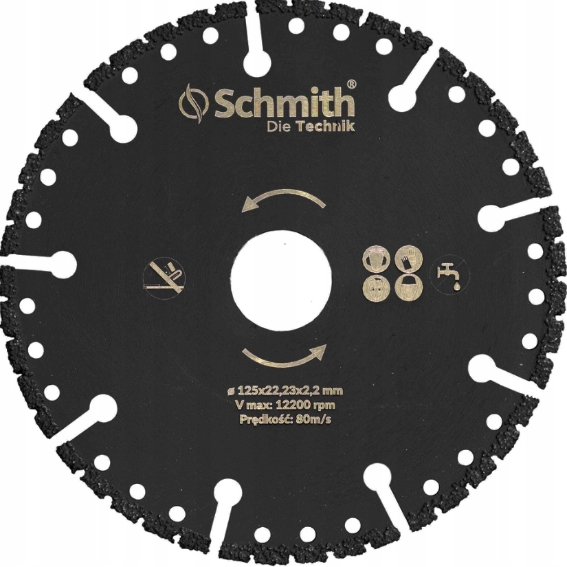 

Schmith Tarcza Do Cięcia Betonu Stali Drewna 125mm