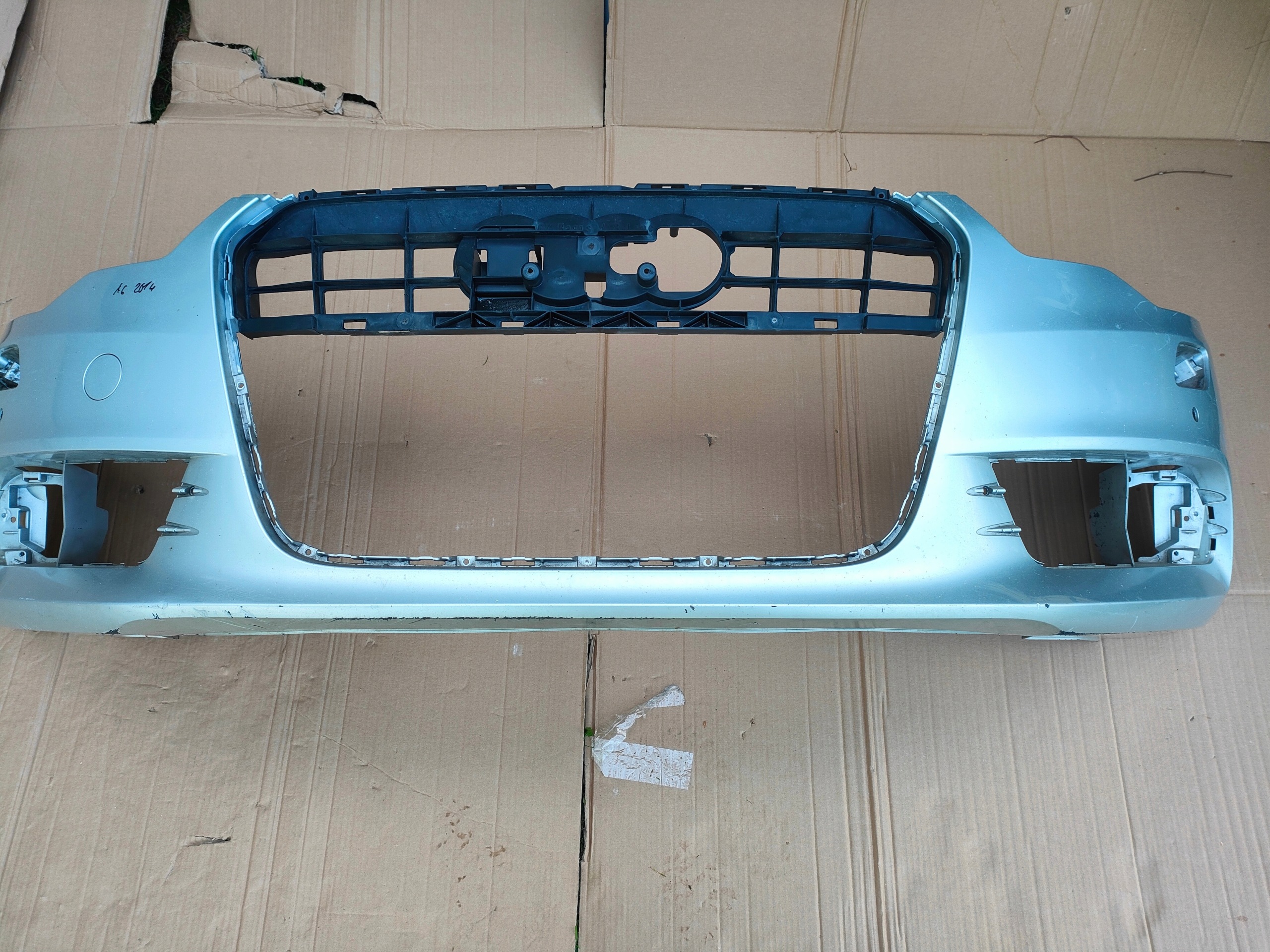 Audi A6 C7 S-LINE - bumper front front - Do lakierowania - 4G0807437