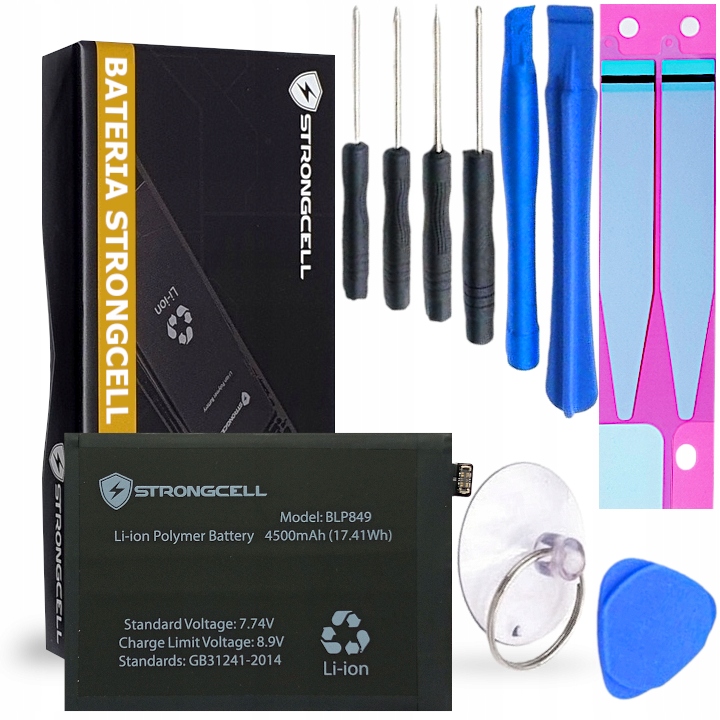 Bateria Strongcell do Realme GT 5G/GT Neo litowo-jonowa 4500 mAh