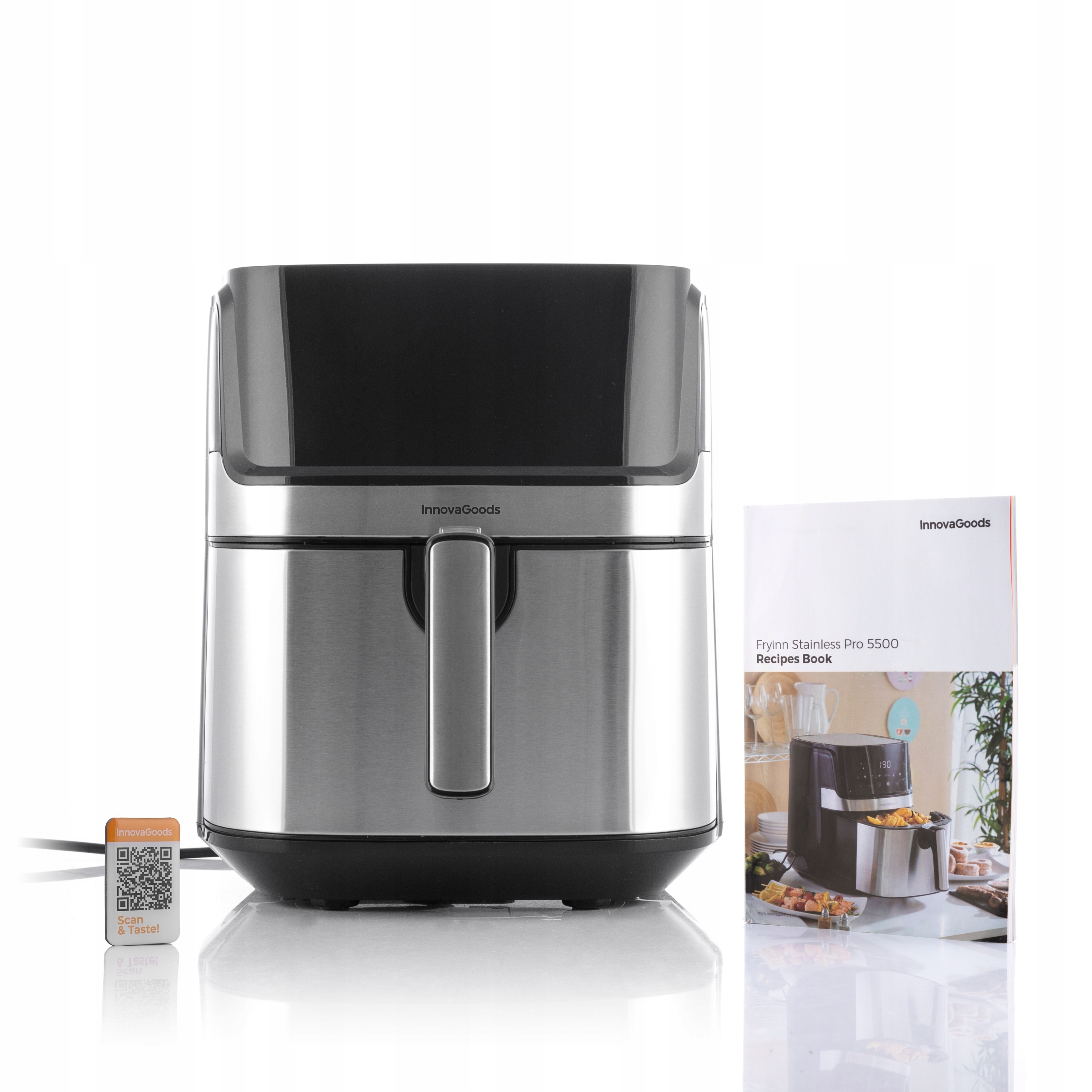 Airfryer Bezolejová fritéza InnovaGoods 1700 W 5,5 L Fryinn Pro 5500