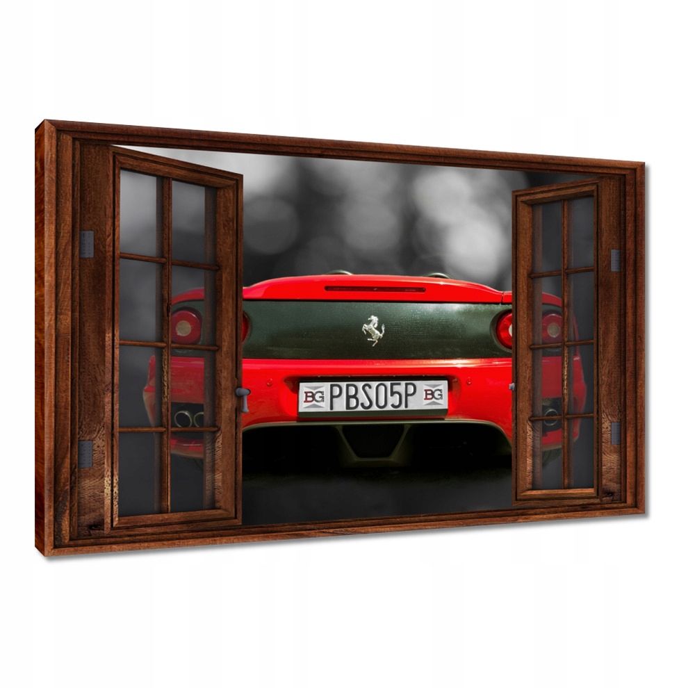 

Obrazy 120x80 Czerwone Ferrari