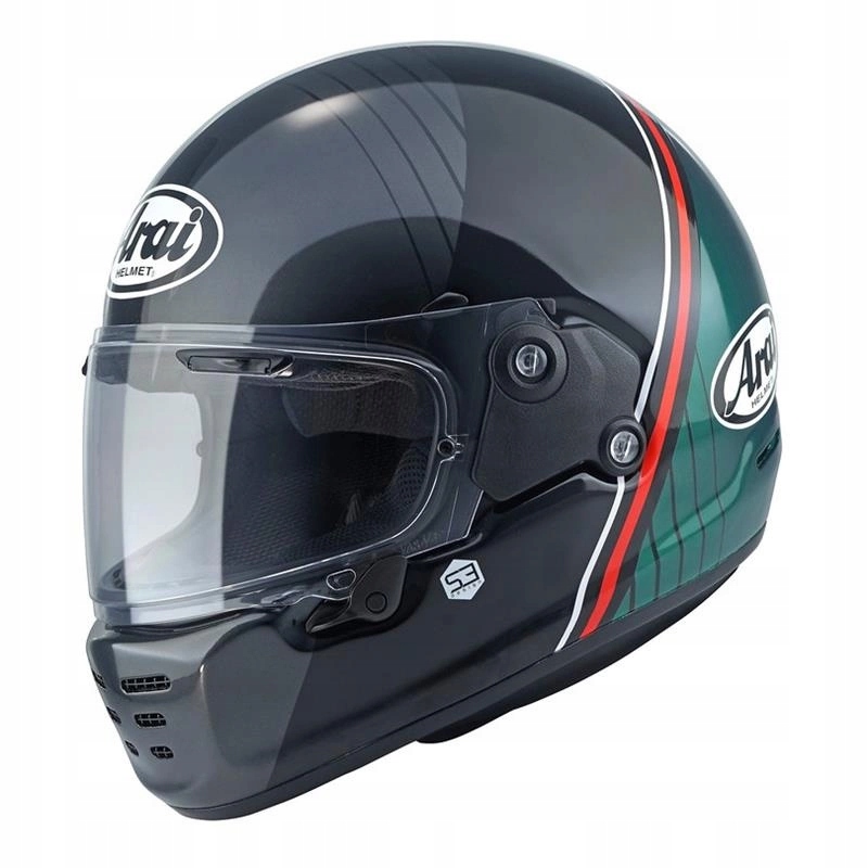 Helma Arai Concept-xe Predtým Green zelená šedá čierna červená Darčeky