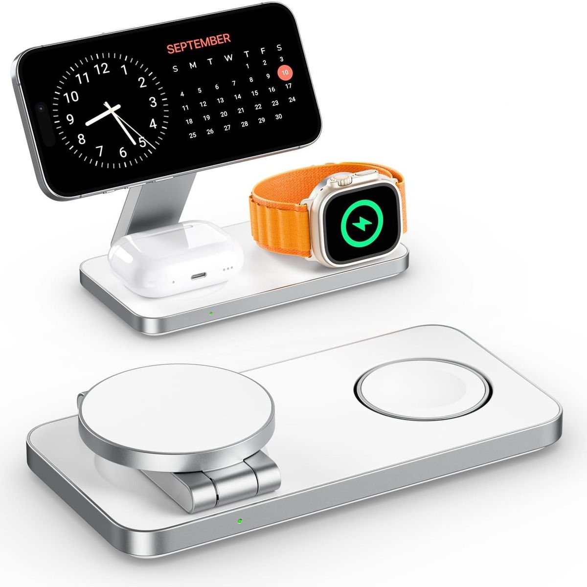 Bezdrátová nabíječka MagSafe 15W pro Apple iPhone 17/16 Watch AirPods