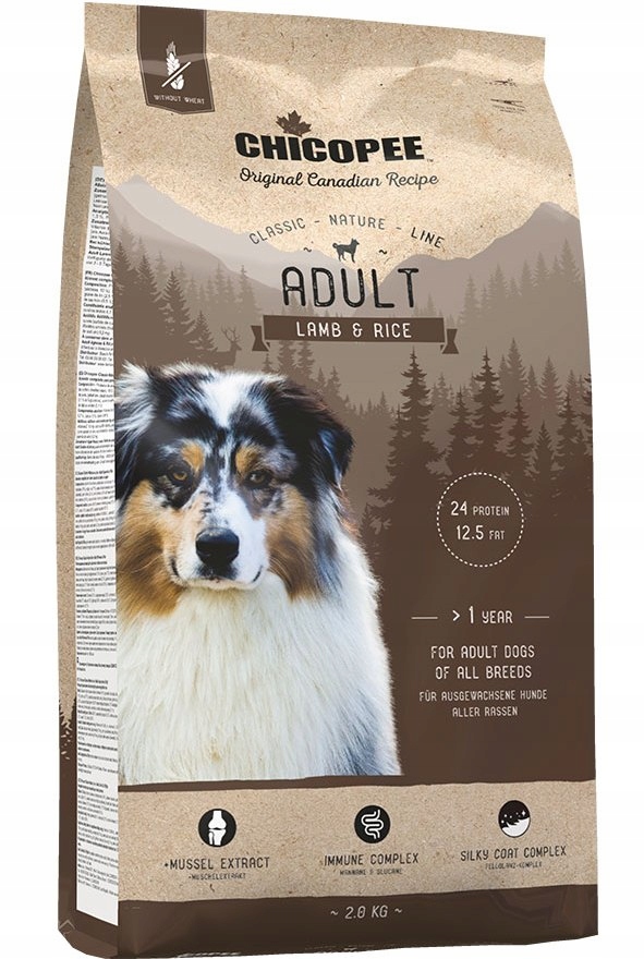 Levně Chicopee Adult Lamb 15 kg – krmivo pro citlivé psy s jehněčím masem a rýží