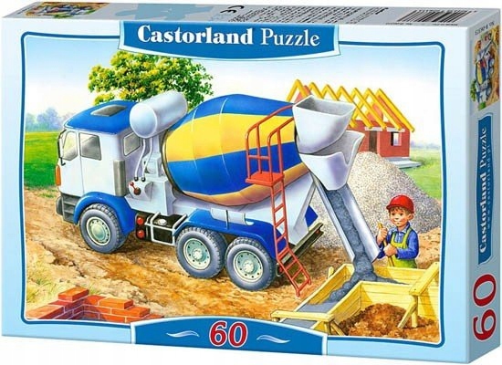 

Castor Puzzle 60 Building Site Betoniarka Budowa