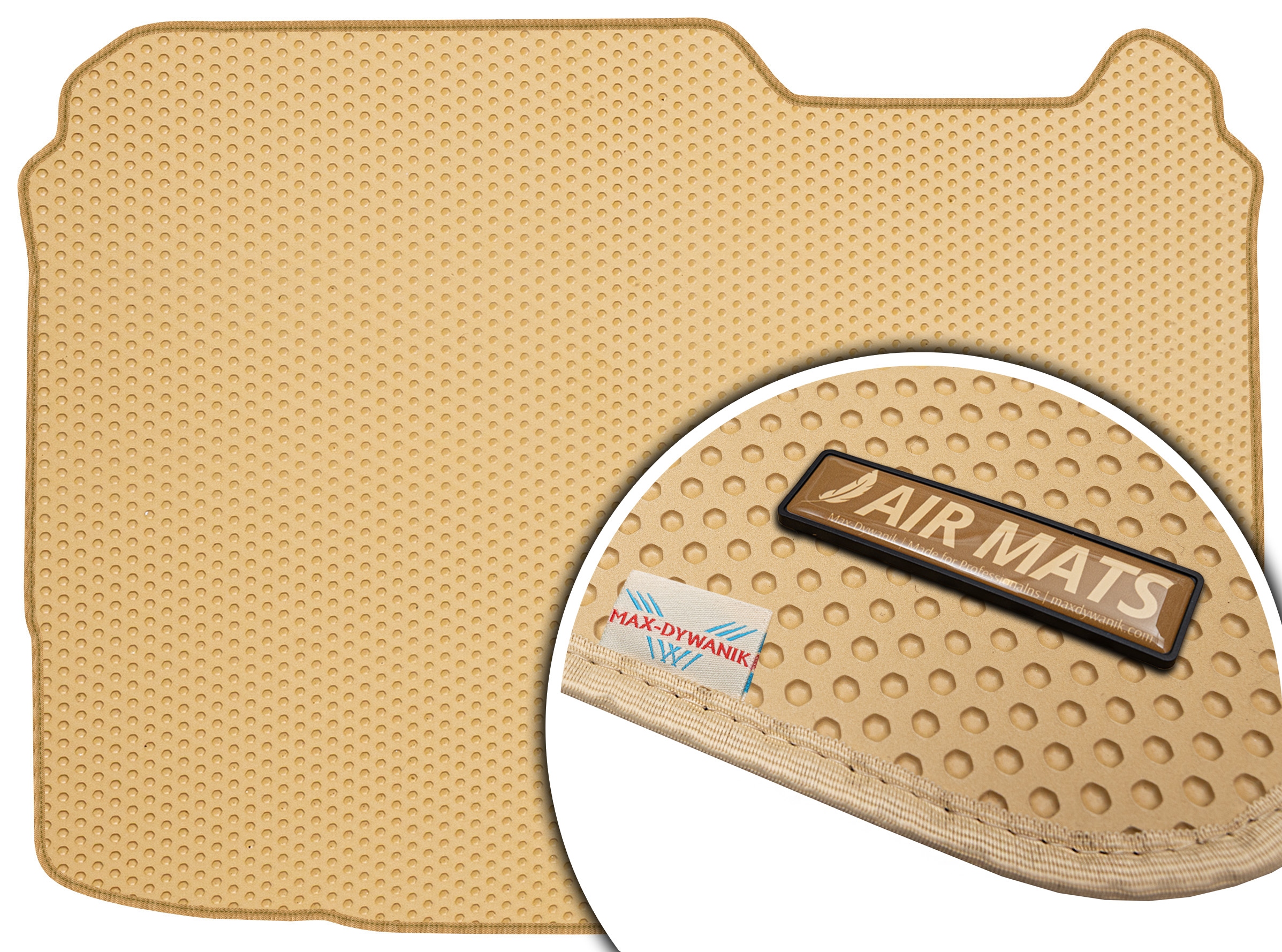 Peugeot 207 Cabrio 2006-2012 Béžová rohož do kufru Eva Air Mats