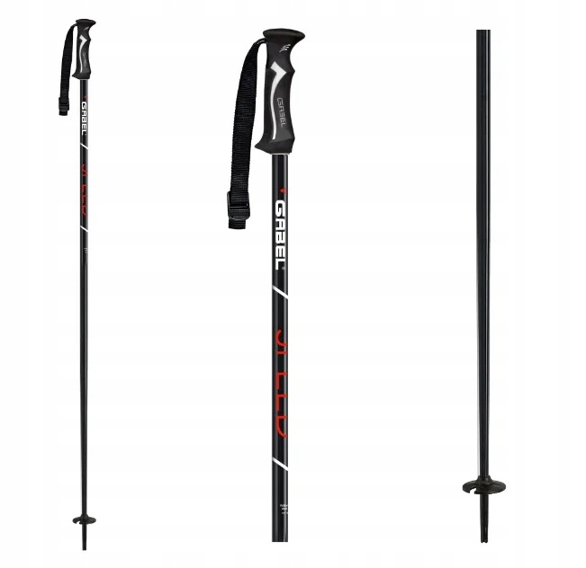 Gabel Speed Kije kijki narciarskie black/red 120 cm