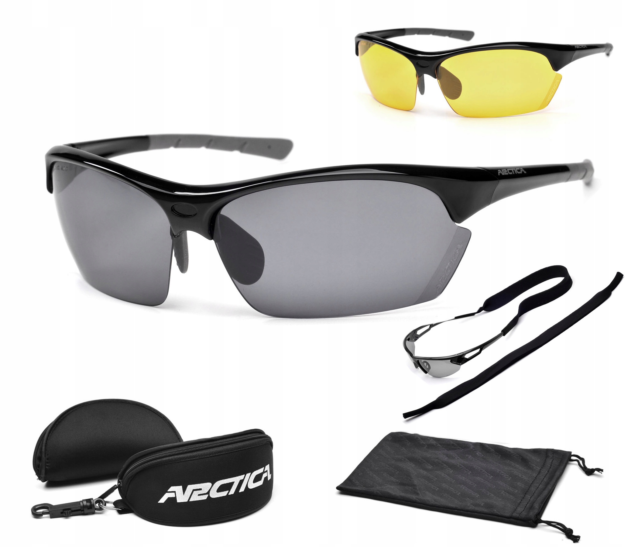 Polarizační Cyklistické Brýle S Vyměnitelnými Skly Arctica S-312 UV400