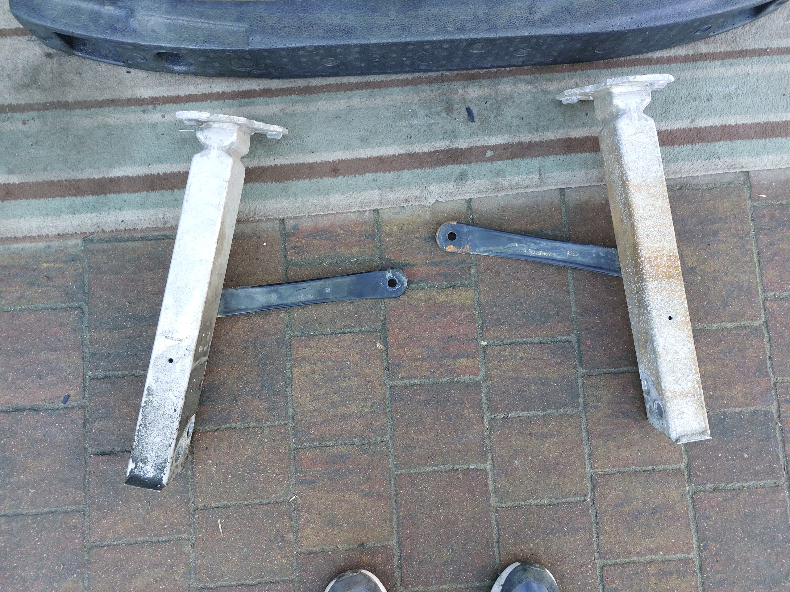 support panel for radiators pillar FIAT 500L DIESEL 15r