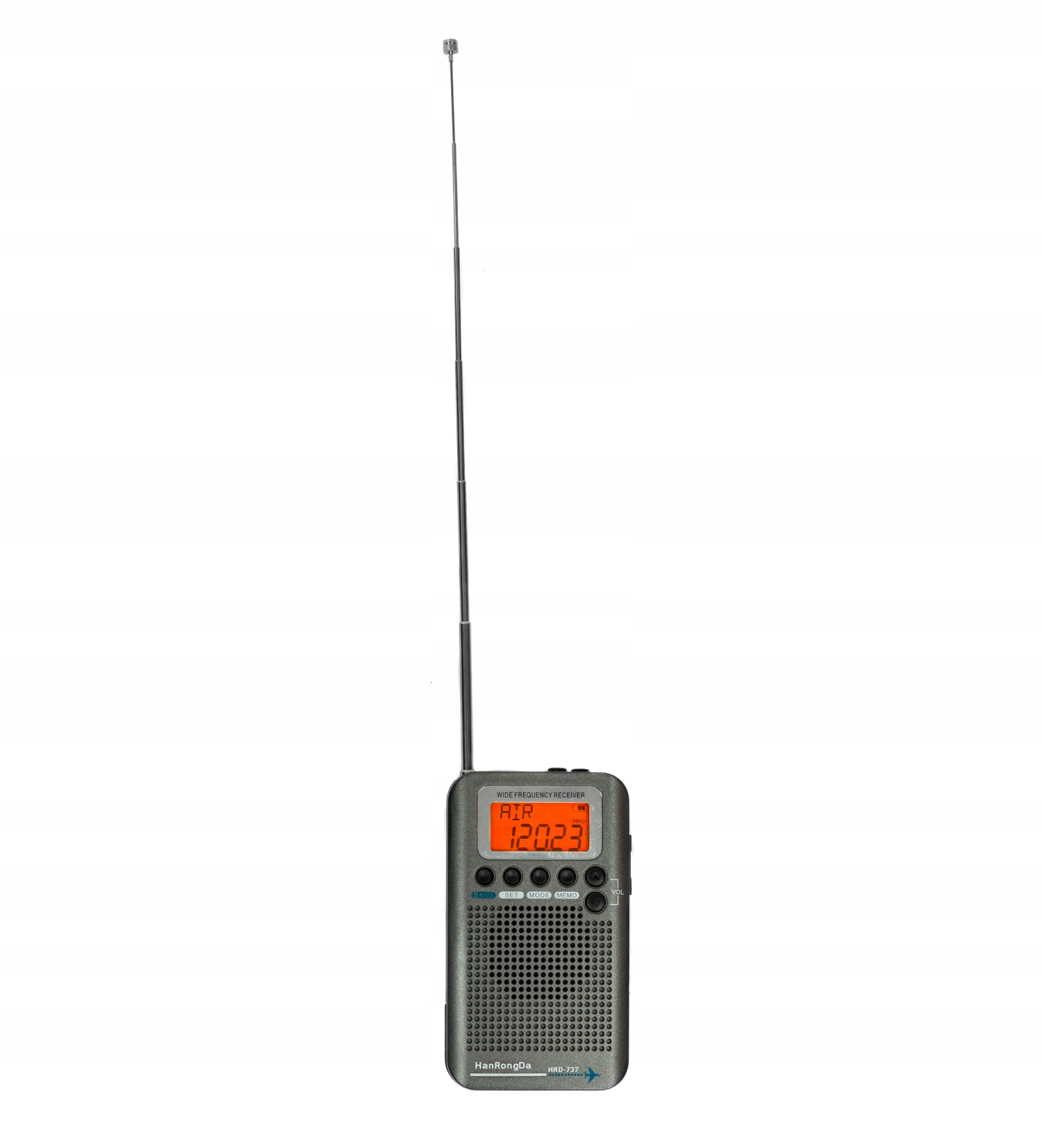 HRD-737 radio odbiornik Am Fm Sw Kf Cb Air Vhf