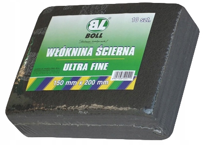 Boll Włóknina Ścierna 15x20CM 800 Ultra Fine 10SZT