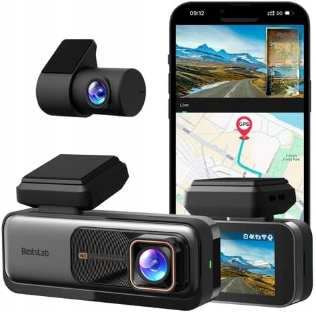 Autokamera Videorekordér 4K Botslab G980H Nočný Režim Parkovania