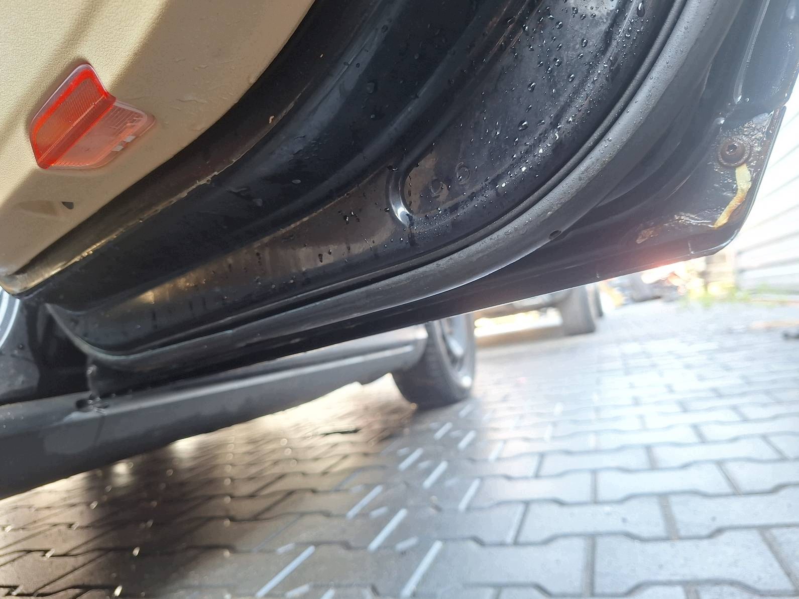 door complete right rear part VOLKSWAGEN PASSAT B6 LC9X
