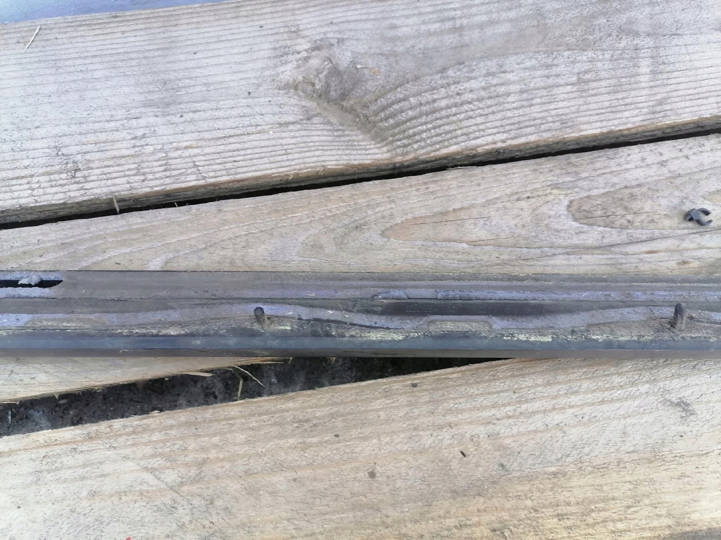 moulding door right rear part AUDI A2 8Z0854950