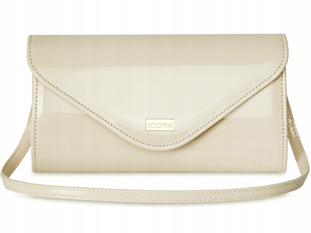 KOPERTÓWKA TOREBKA WIZYTOWA SOLOME L5 JASNY BEŻ Kod producenta KOPERTÓWKA L5 CREAM BEIGE SHINY